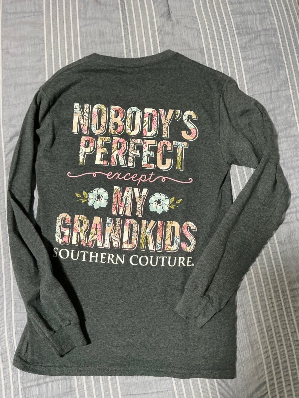 Southern Couture Women’s Long Sleeve t-shirt-Size Small